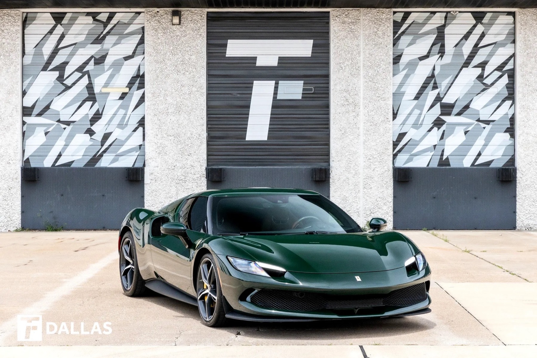 2022 Ferrari 296 GTB in Verde Abetone