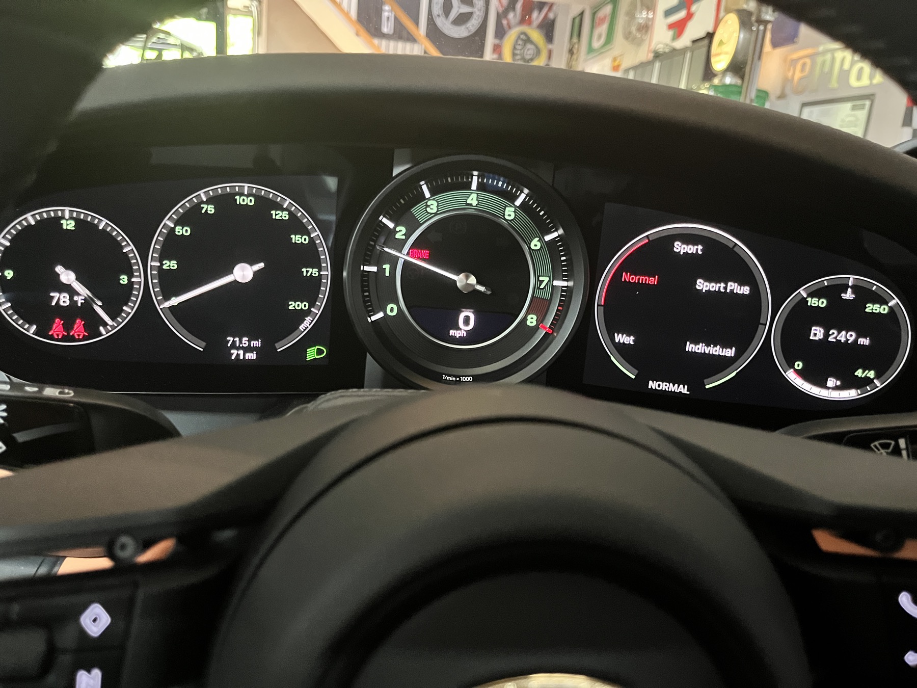 2024 Porsche 911 Targa 4S Paint to Sample Dark Olive Metallic